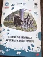 Study of brown bear in the Pasvik Nature Reserve